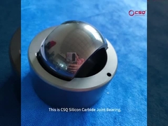 Roulement de joint en céramique SSIC utilisé pour les pompes