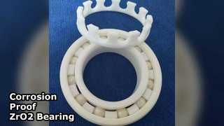 ZrO2 en céramique soutenant la preuve de corrosion de 35x72x17mm