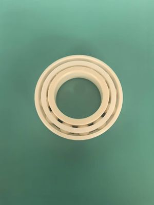 ZrO2 7211 roulement à billes angulaire de contact en céramique de précision avec cage Peek / PTFE couverture de poussière à une ou deux faces