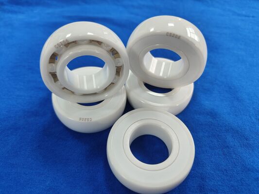 HIP Sintering ZrO2 Full Zirconia Ceramic Ball Bearing with PEEK Cage PTFE Seals and P6/P5 Grade Precision