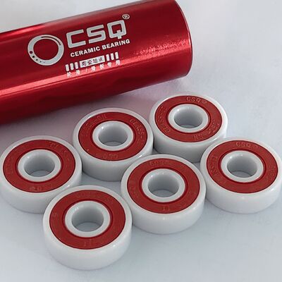 608 Ceramic Bearings with High Wear Resistance and Corrosion Resistant for Precision P5 P4 Skateboards and Inline Skates